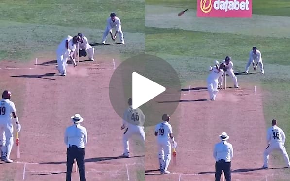 [Watch] Vasconcelos Fails To Do A Rishabh Pant; Gets Dismissed In The Most Bizzare Way